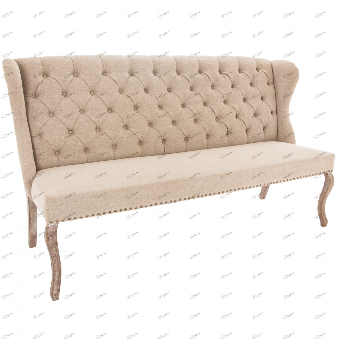 Диван Long прямой бежевый PUSHA ДИЗАЙНЕРСКИЕ, PUSHA 060873 Бежевый;молочный 