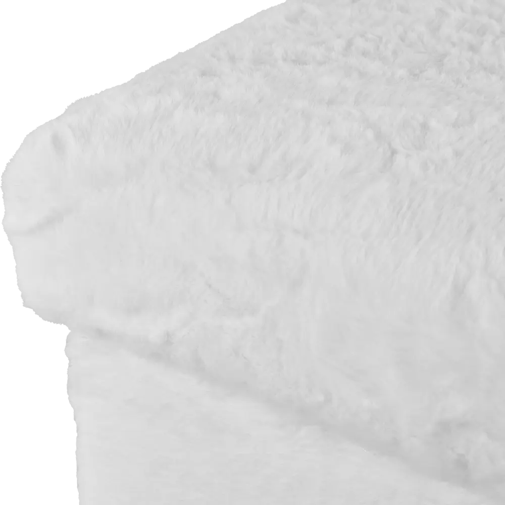 Пуф Ezzio с мягкой обивкой 38x38x38 см цвет белый Atmosphera STLM-2152145 - Вид №3