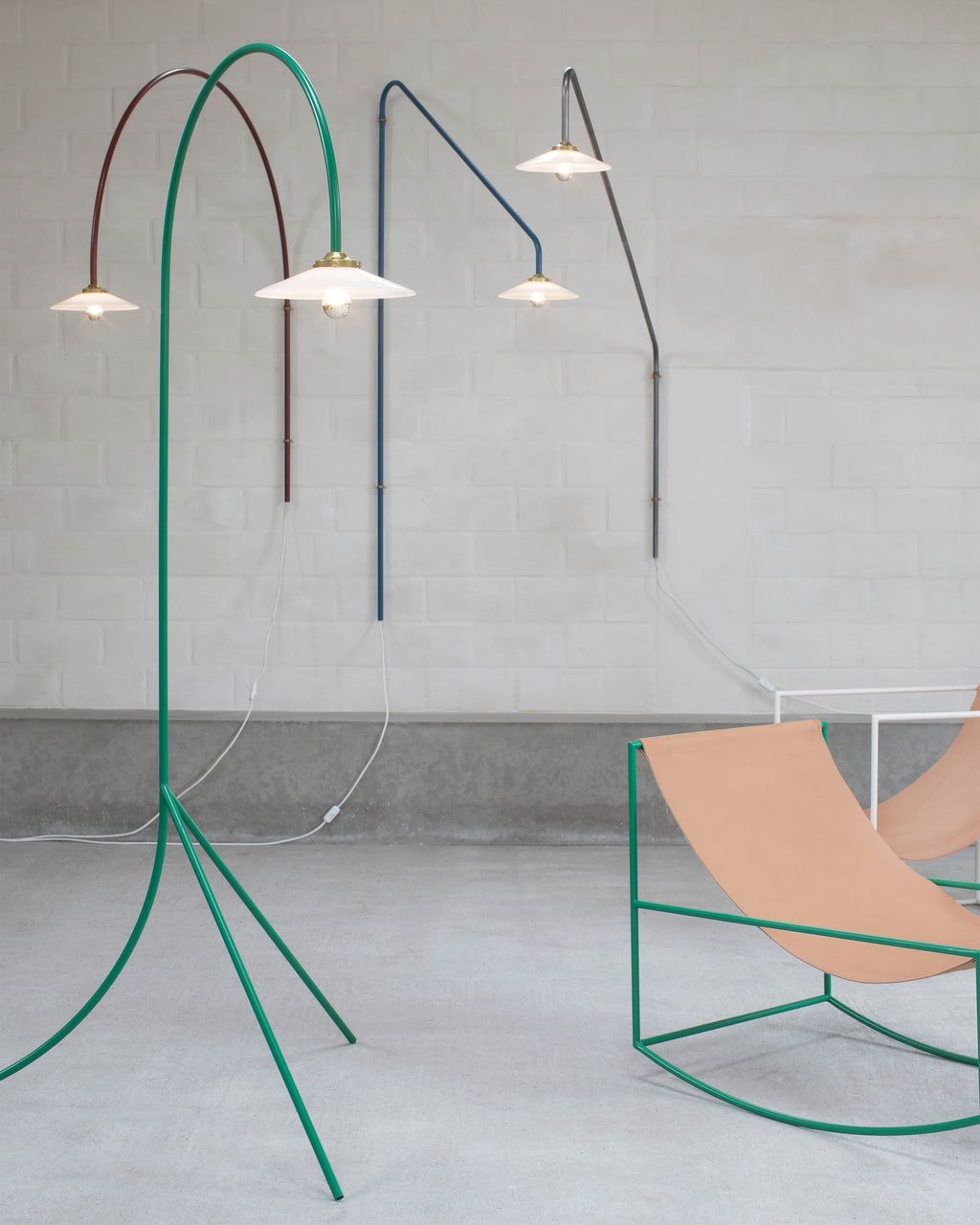 Стальная дуговая лампа valerie_objects Standing Lamp ARCH-00052411 - Вид №1