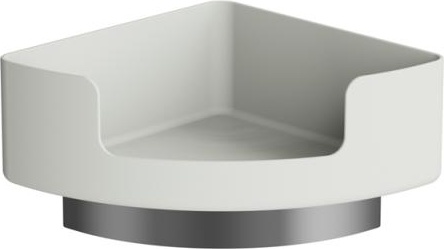 802.03B220 Угловая полка с настенным кронштейном HEWI Edition matt | Polyamid  - Вид №2