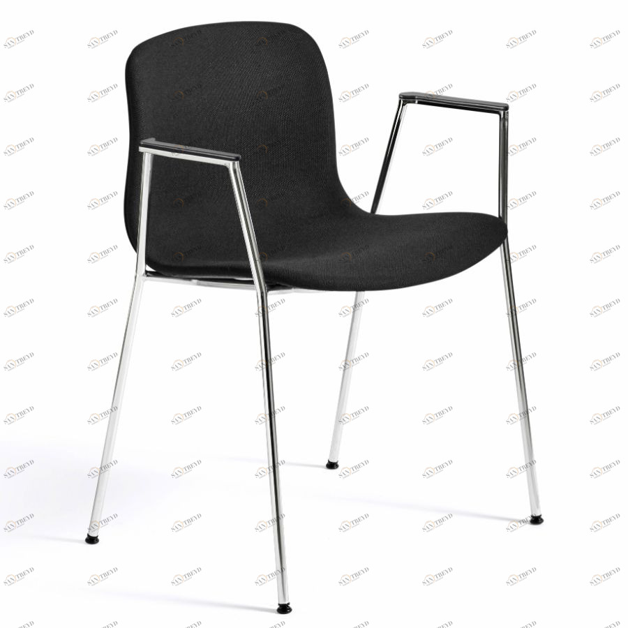 Стул AAC19, черный с алюминиевым основанием Hay 219737100