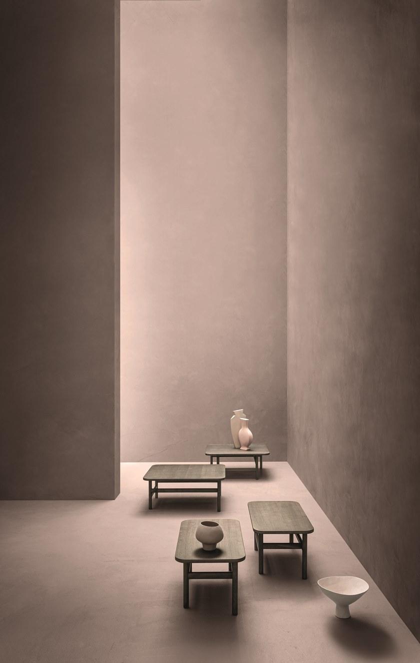 ZANETTE Прямоугольный журнальный столик из дуба Hood sun-id-1501426 - Вид №1