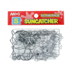 23875 Набор мини-основ для витражей 1 Весёлые собачки AMOS