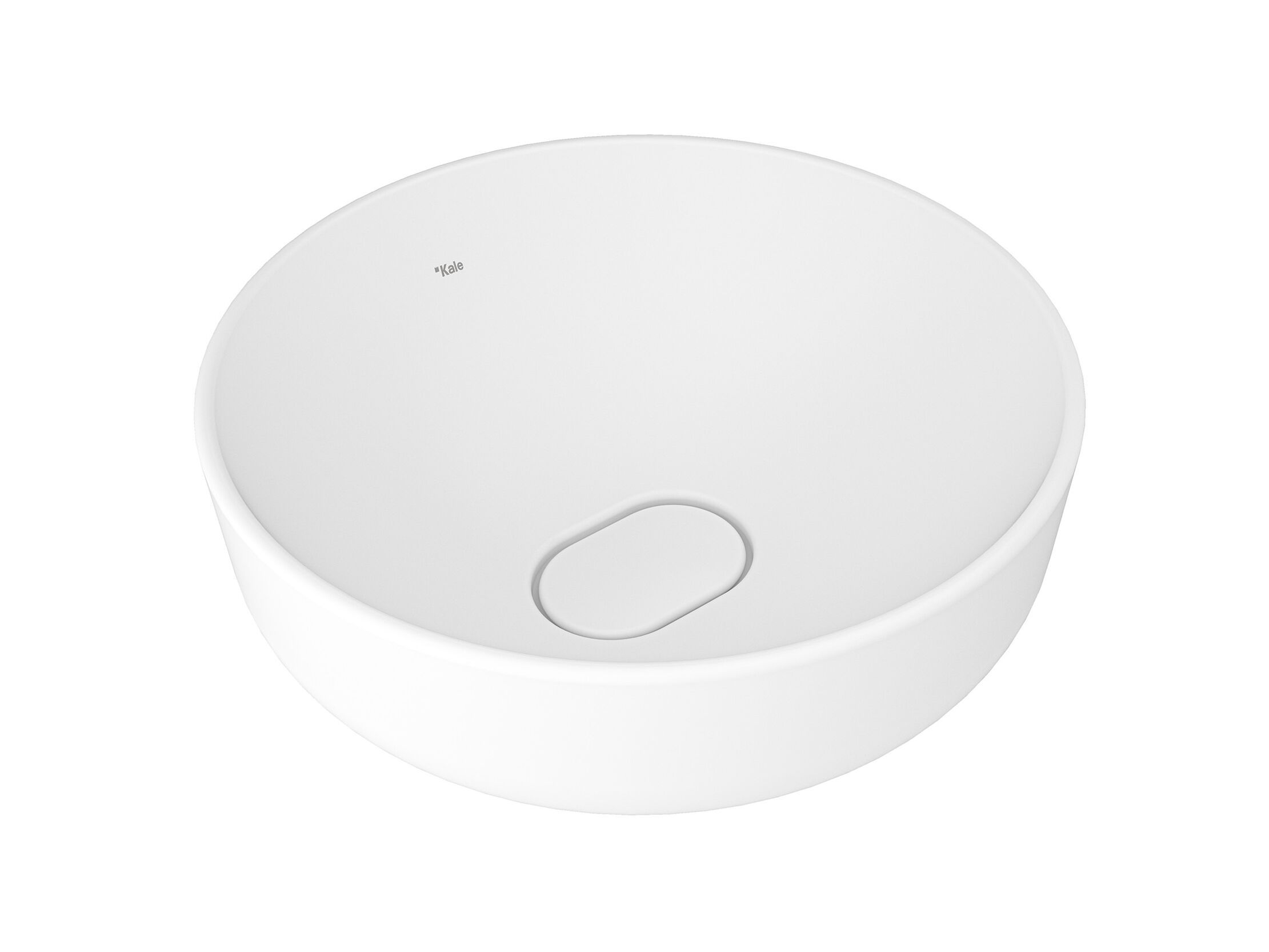 Круглый умывальник Fireclay Kaleseramik сантехника ARCH-00076088 - Вид №5