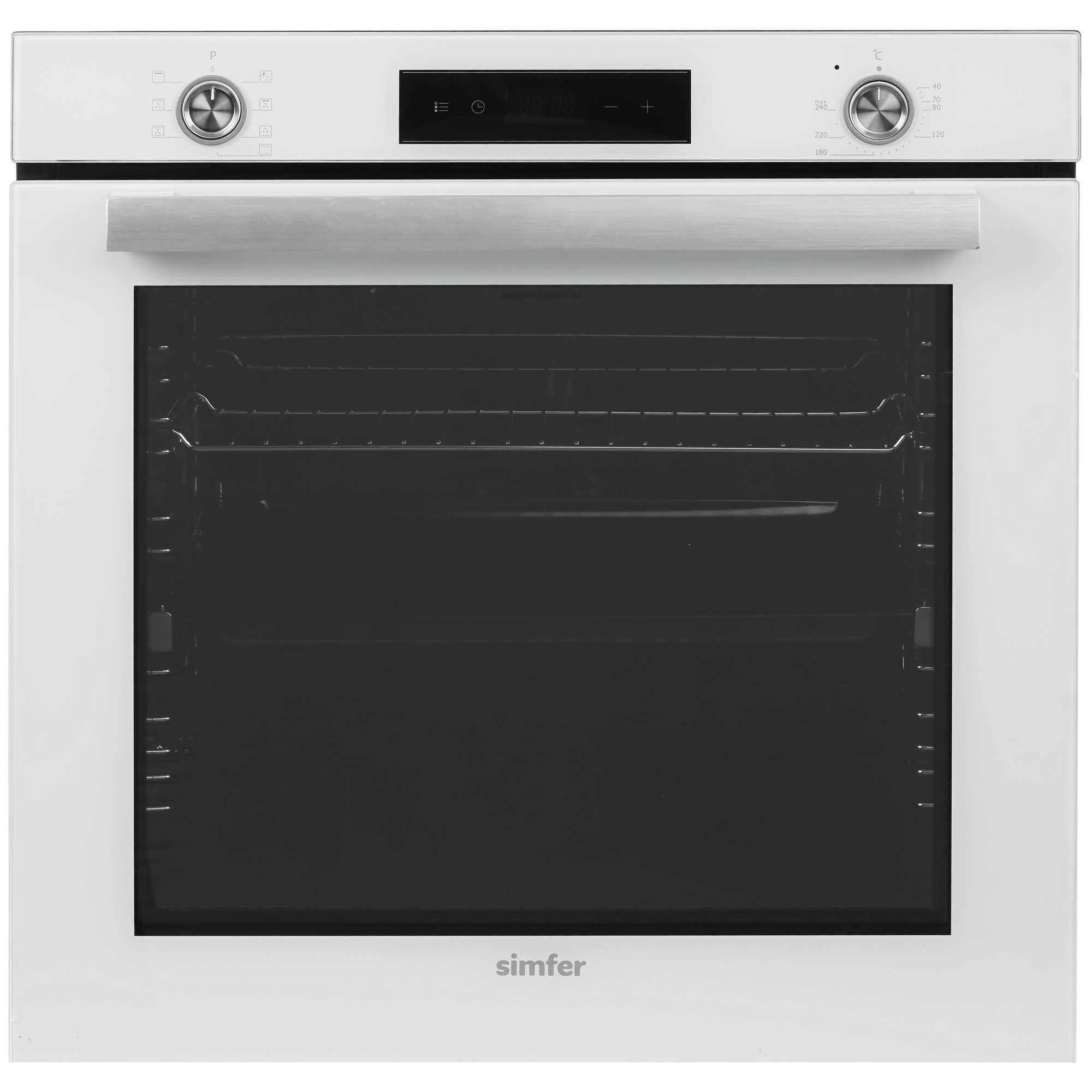 9169901 Электрический духовой шкаф Simfer B6EW56026 белый STDN-0150985