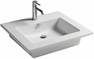 7221 Подвесная раковина настенная овальная Galassia EDEN белая