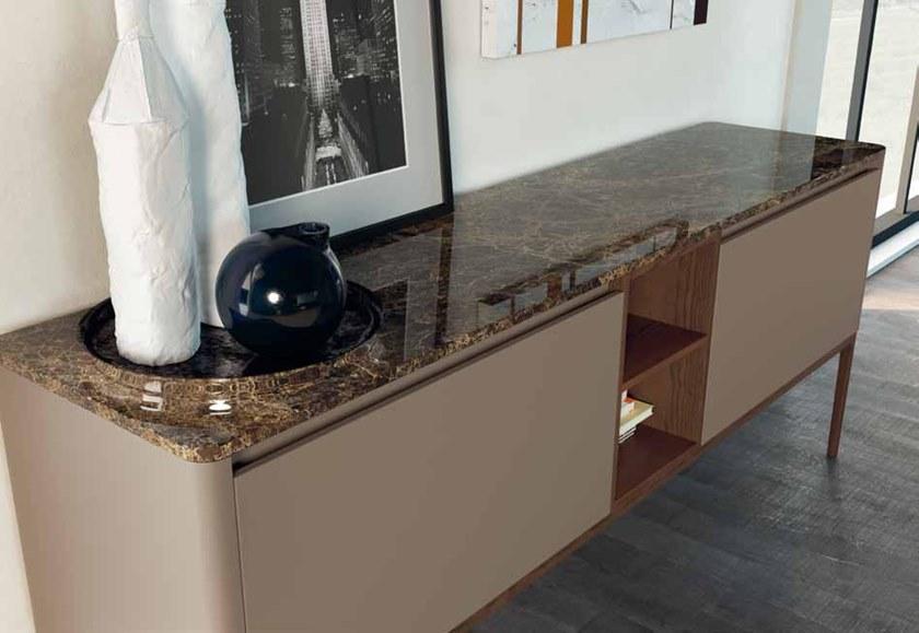 Mobiltesino Буфет из лакированного ясеня с распашными дверцами Suite sun-id-1454909 - Вид №2