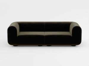 4-местный модульный тканевый диван