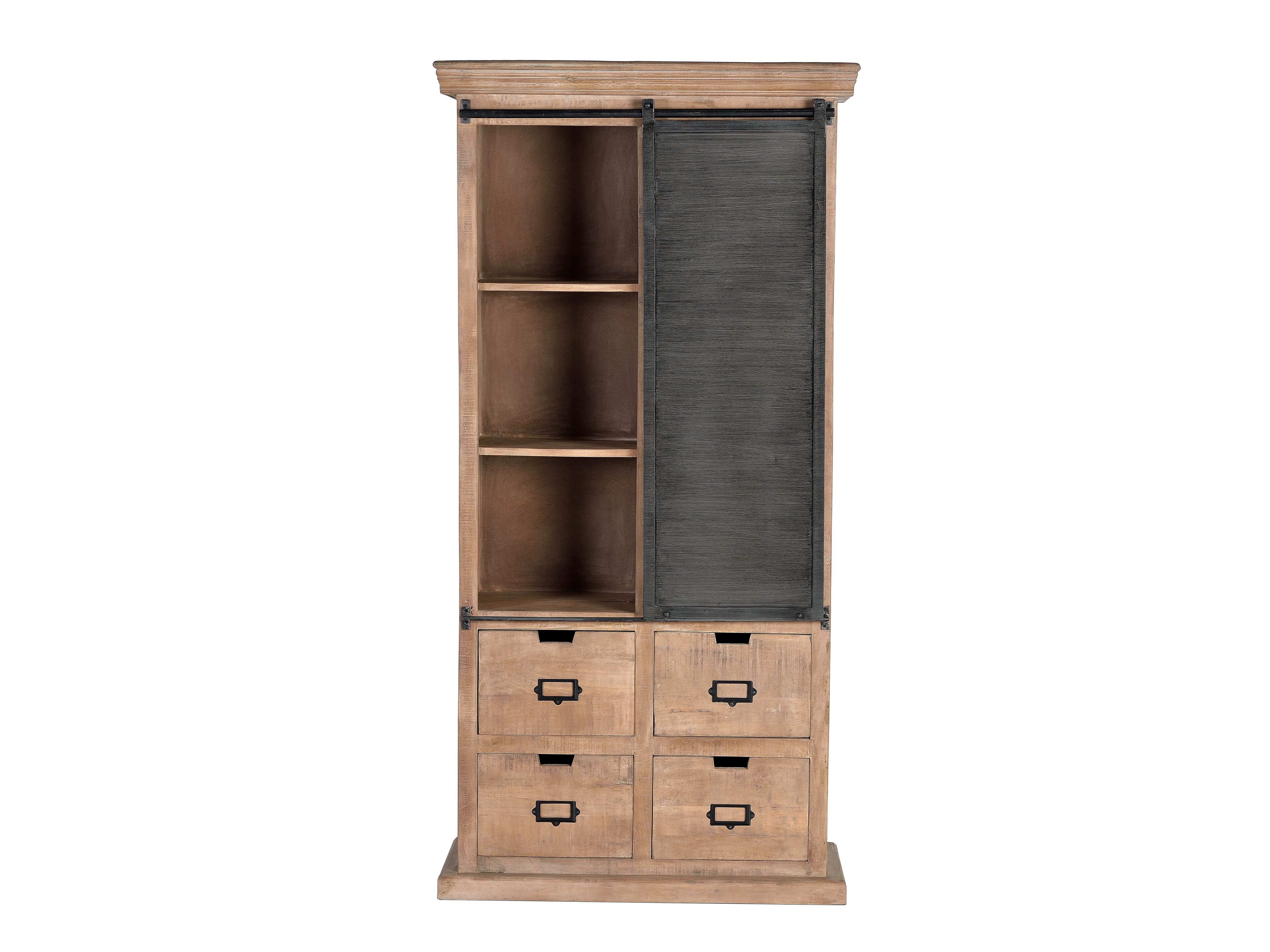 Шкаф из манго с ящиками Giner y Colomer Industrial ARCH-00114602