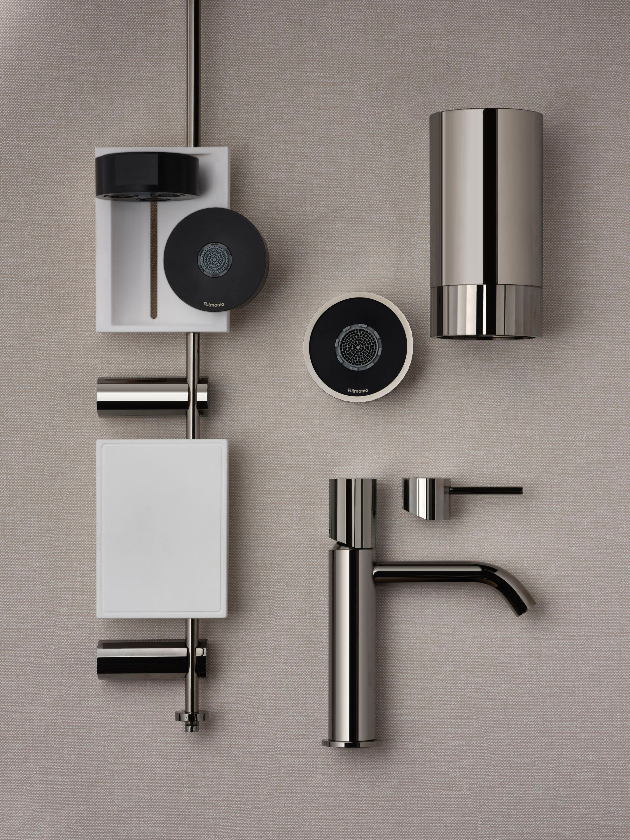 Латунная боковая насадка для душа Ritmonio Diametro35 Wellness отпечатки пальцев ARCH-00043916 - Вид №11