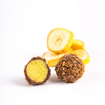 Конфеты Трюфель с бананом CACAOJET Santreyd 34446 - Вид №1