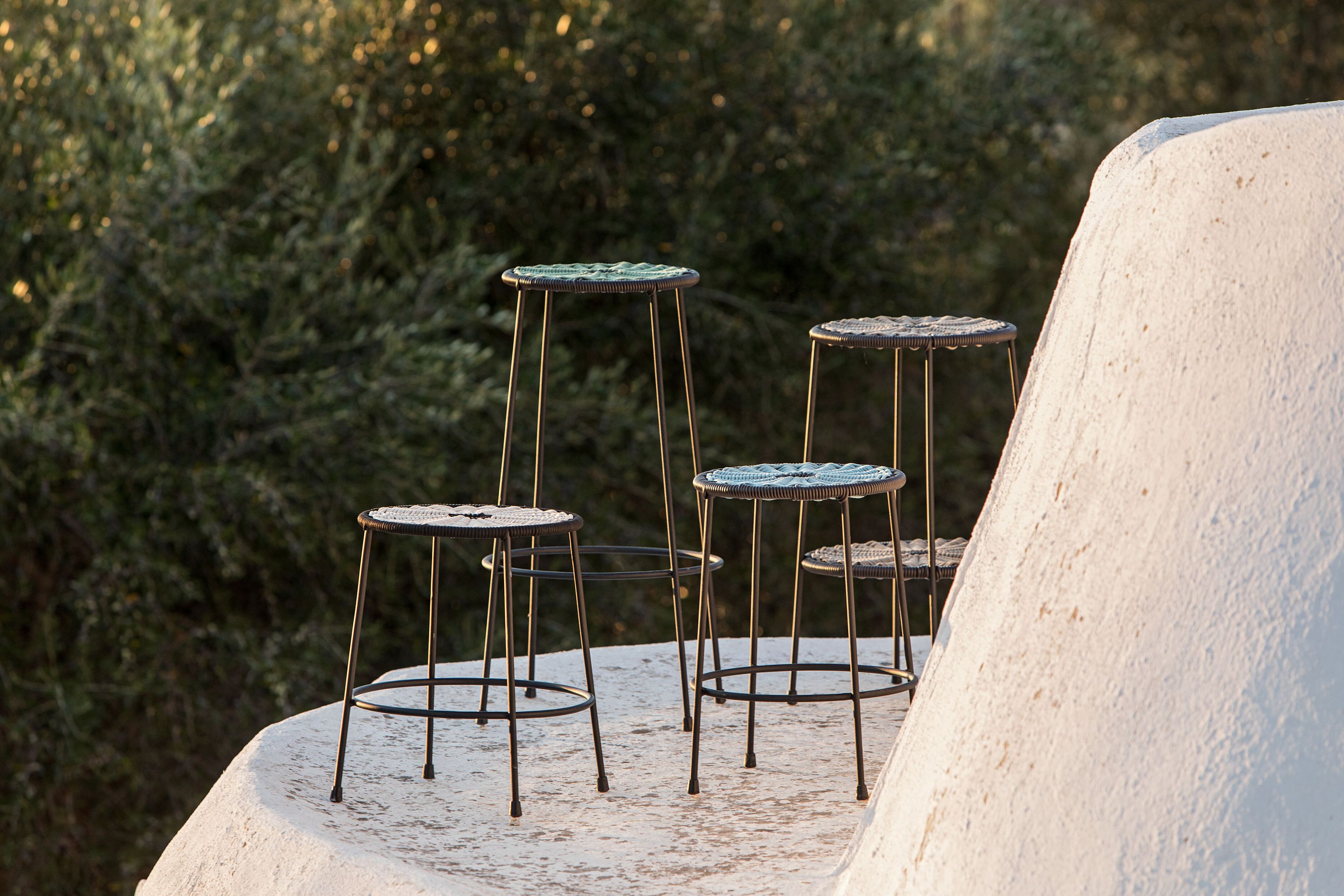 Садовый стул с низким железом и веревкой cbdesign космос ARCH-00125588 - Вид №1