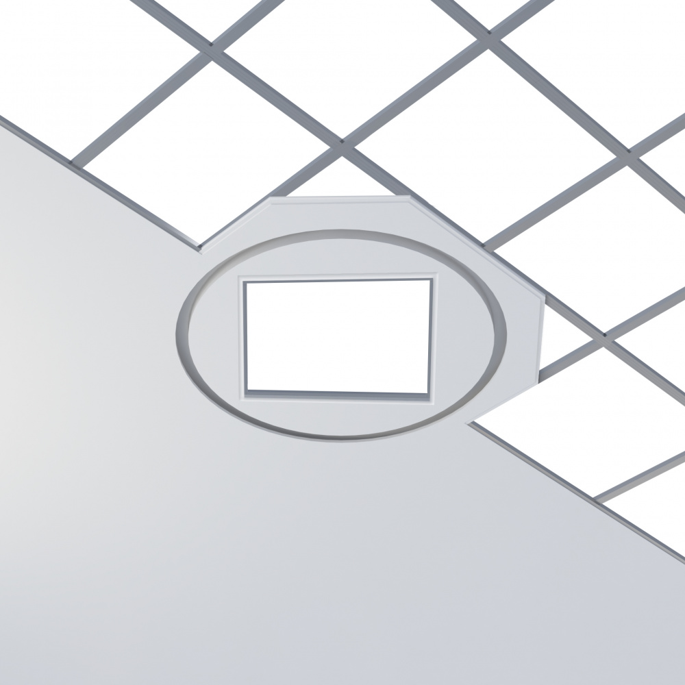 SN 630 Встраиваемый кольцевой гипсовый светильник Stellanova CALYPSO 1300  - Вид №1