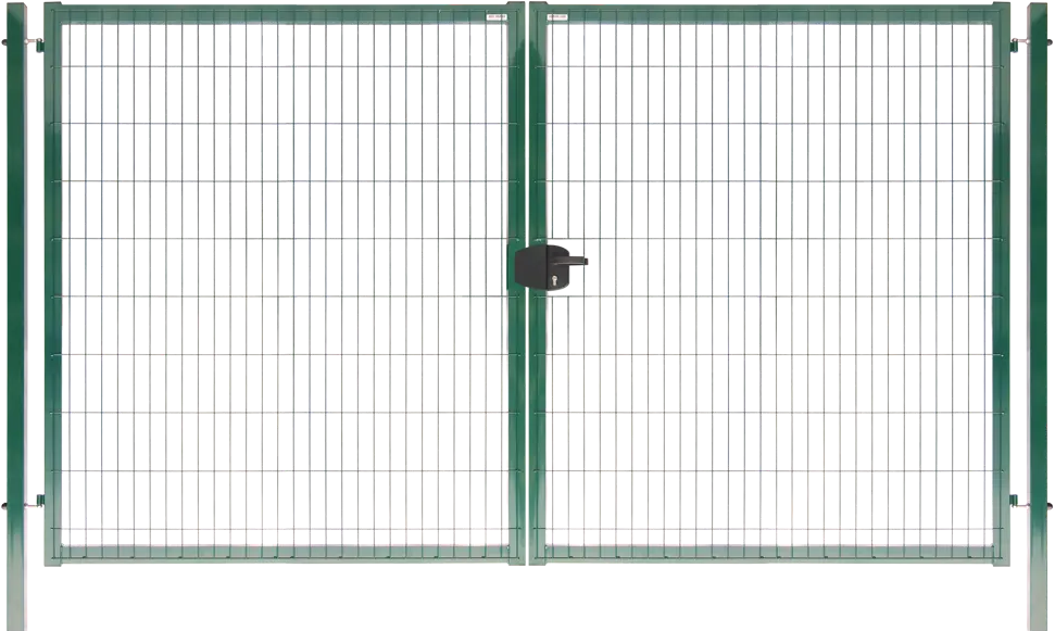 86775763 Ворота Medium RAL 6005 1.53x3.5 м зеленый STLM-0071530