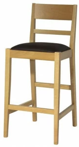 XLINE Табурет из бука со встроенной подушкой Ametista 1420