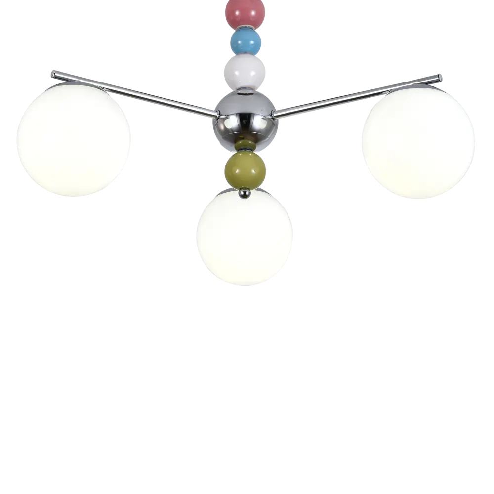 Люстра подвесная Opulence 3 лампы 7 м² цвет хром Escada STLM-2082767 - Вид №2