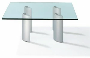 Ronald Schmitt Квадратный прямоугольный круглый стеклянный журнальный столик