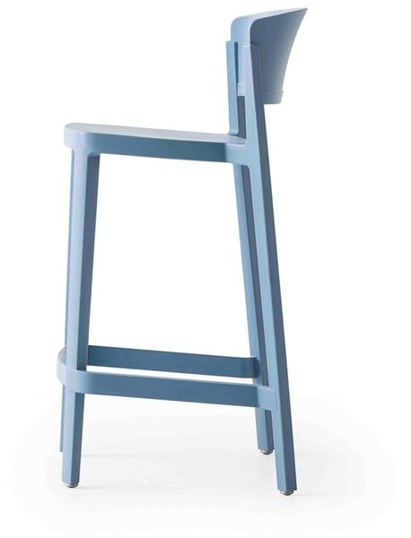 GABER Высокий деревянный табурет со спинкой Abuela sun-id-1355183 - Вид №4