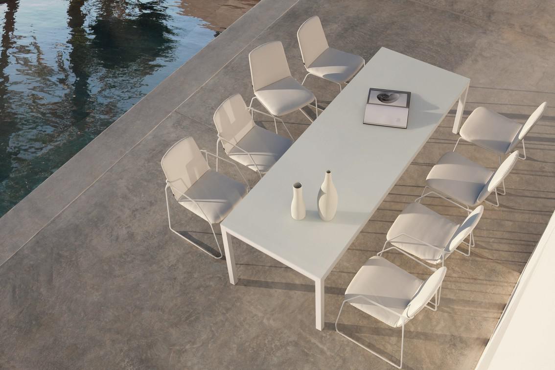 MNST1186 Обеденный стол pa lava 215см x 105см Manutti Quarto - Вид №3