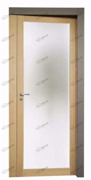 Capoferri Serramenti Распашная деревянная дверь в современном стиле со скрытыми петлями Modern sun-id-1386119