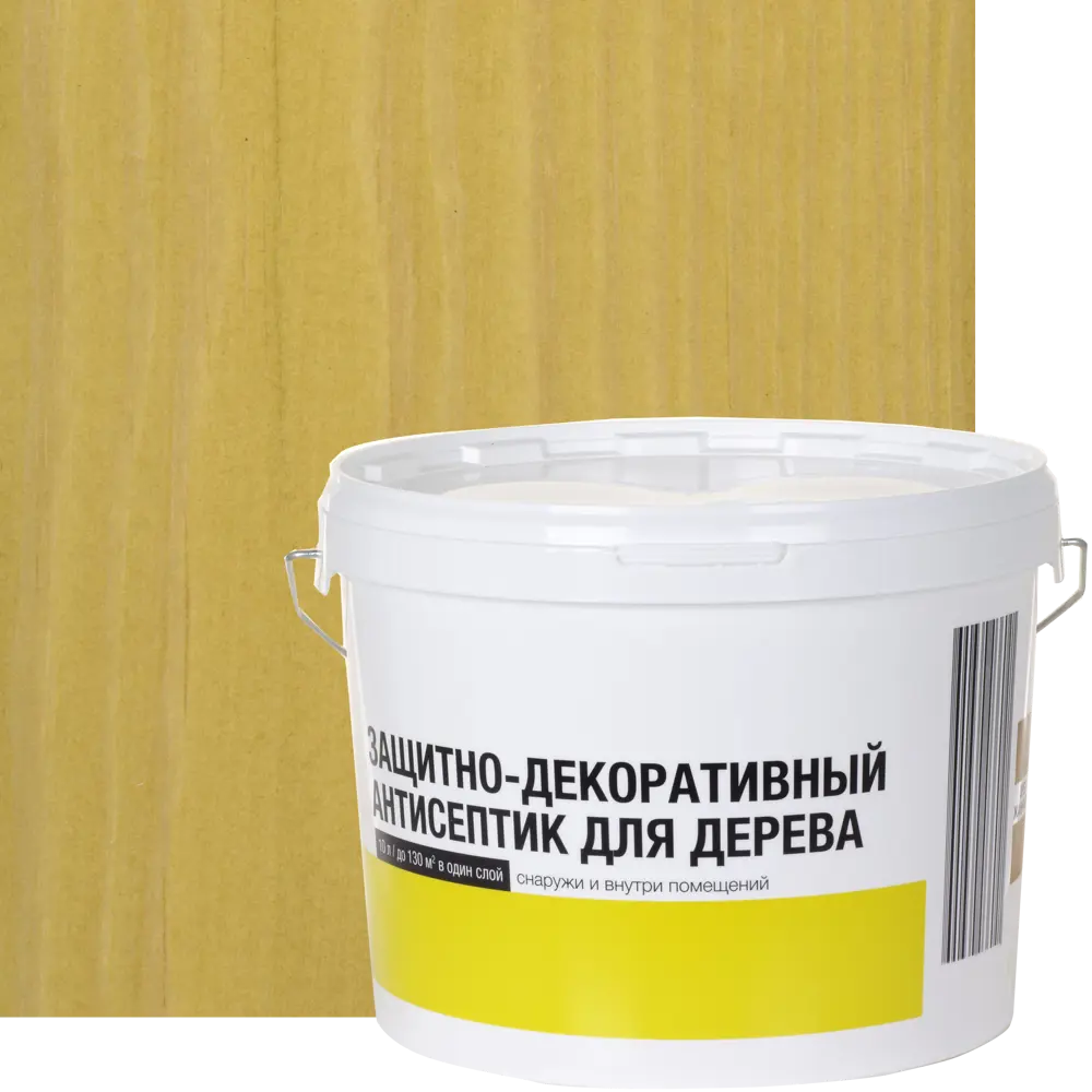 ЛЦ Антисептик для дерева матовый сосна 10 л - защита и декор 82603196