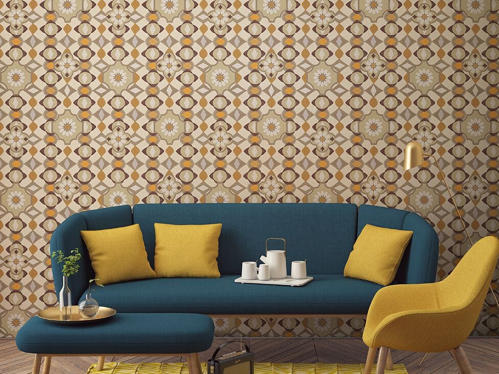 Обои с рисунком Jannelli&Volpi MAIOLICHE ARCH-00036345