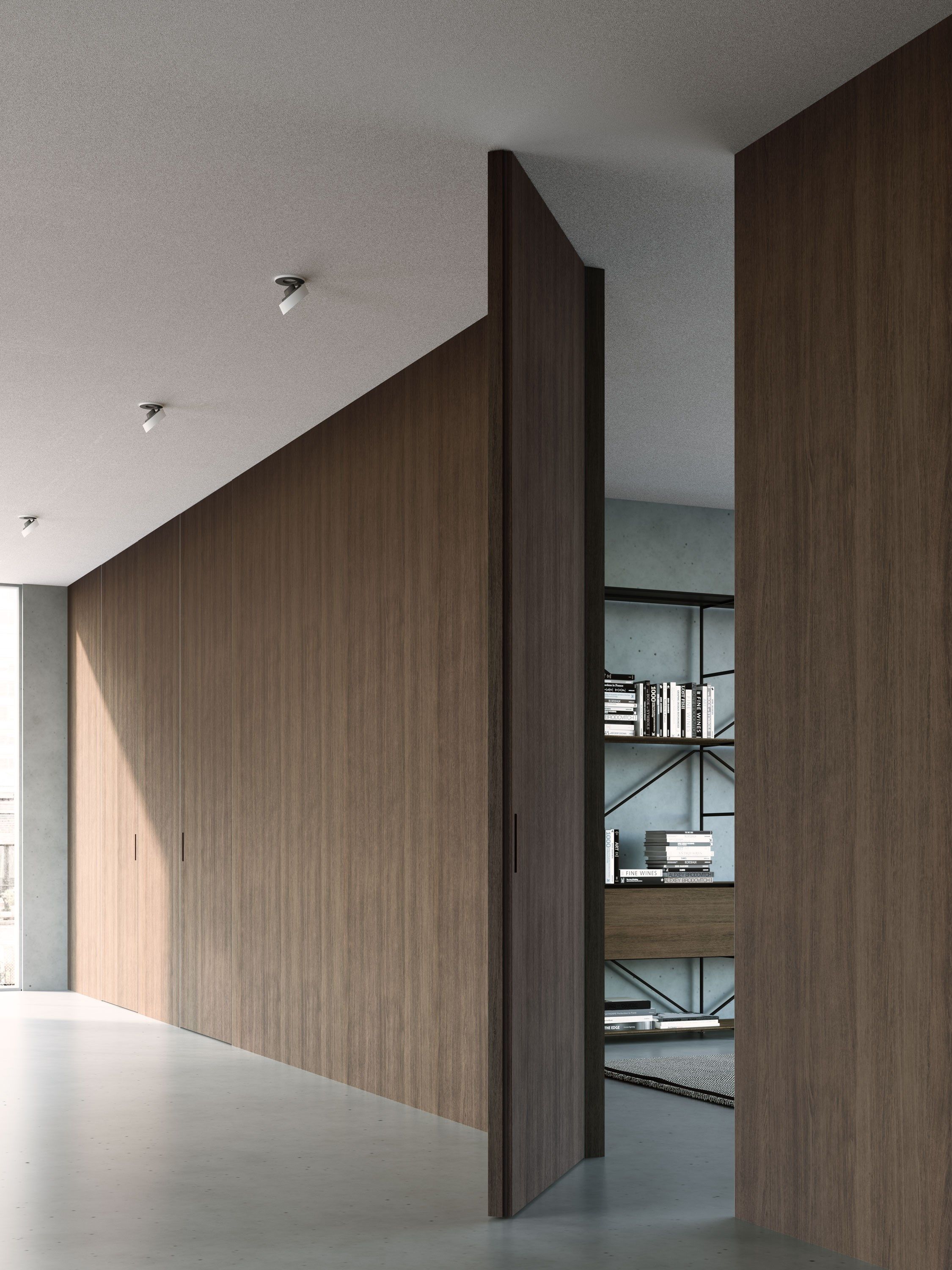 Деревянная распашная дверь ADL крыло ARCH-00037188 - Вид №2