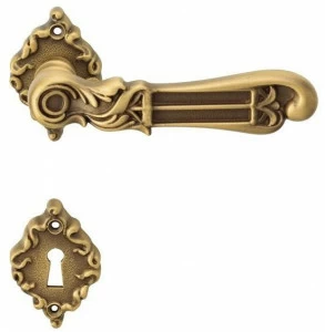 LINEA CALI' Ручка из хромированной латуни на розетке с замком Tiffany