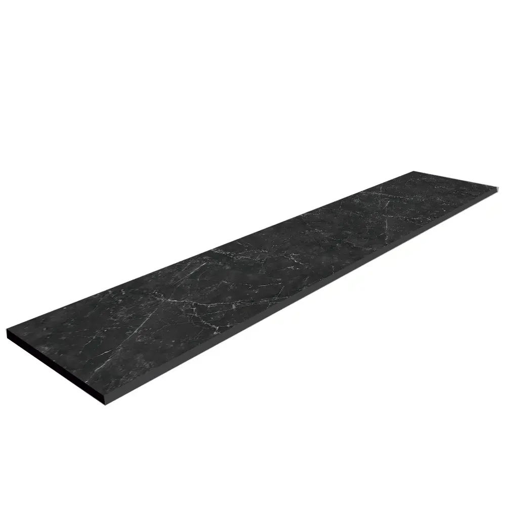 Столешница кухонная серии Даркстоун 120x60x1.9 см ДСП цвет черный Santreyd STLM-2029619 - Вид №1