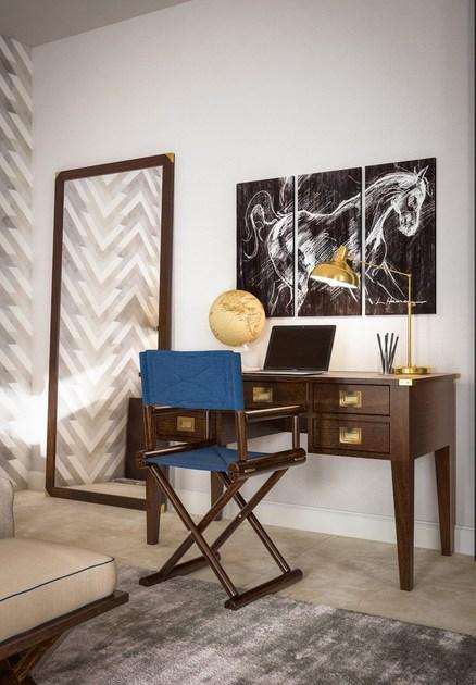 Caroti Режиссерское кресло из ткани Via montenapoleone 1075  - Вид №1