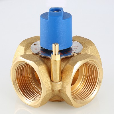 VT.MIX04.G.06 Четырехходовой смесительный клапан Valtec 1"  - Вид №7