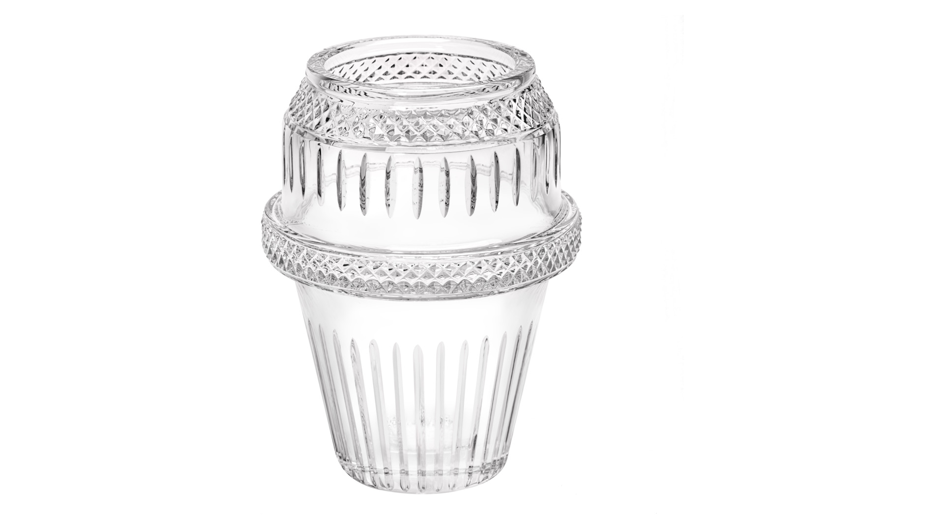 10651504 St. Louis Ваза St. Louis "Матрис" 21см Хрусталь  - Вид №1