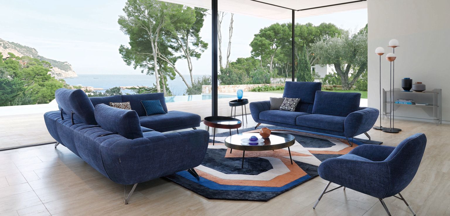 3-местный тканевый диван ROCHE BOBOIS CARACTÈERE ARCH-00106399 - Вид №2