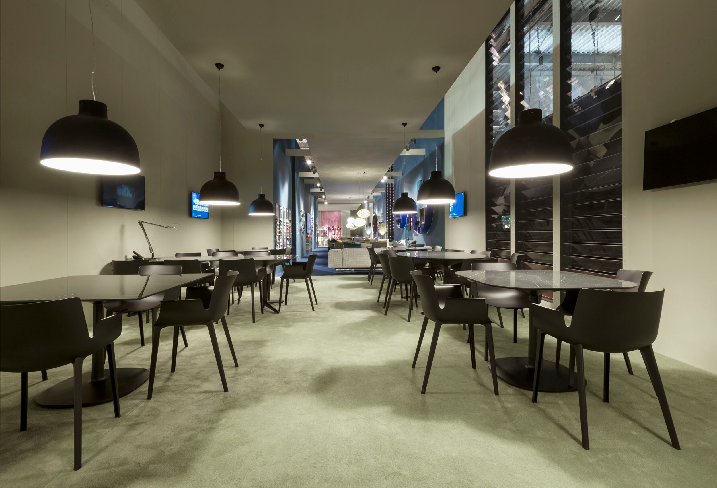 Светодиодный подвесной светильник из инженерного пластика Kartell BELLISSIMA ARCH-00007734 - Вид №1