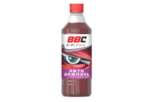 16074081 Автошампунь с полирующим эффектом цветочный 550 мл 4114 BiBiCare