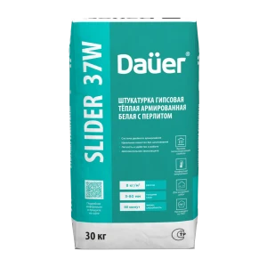 Штукатурка гипсовая Daüer Slider 37W 30 кг