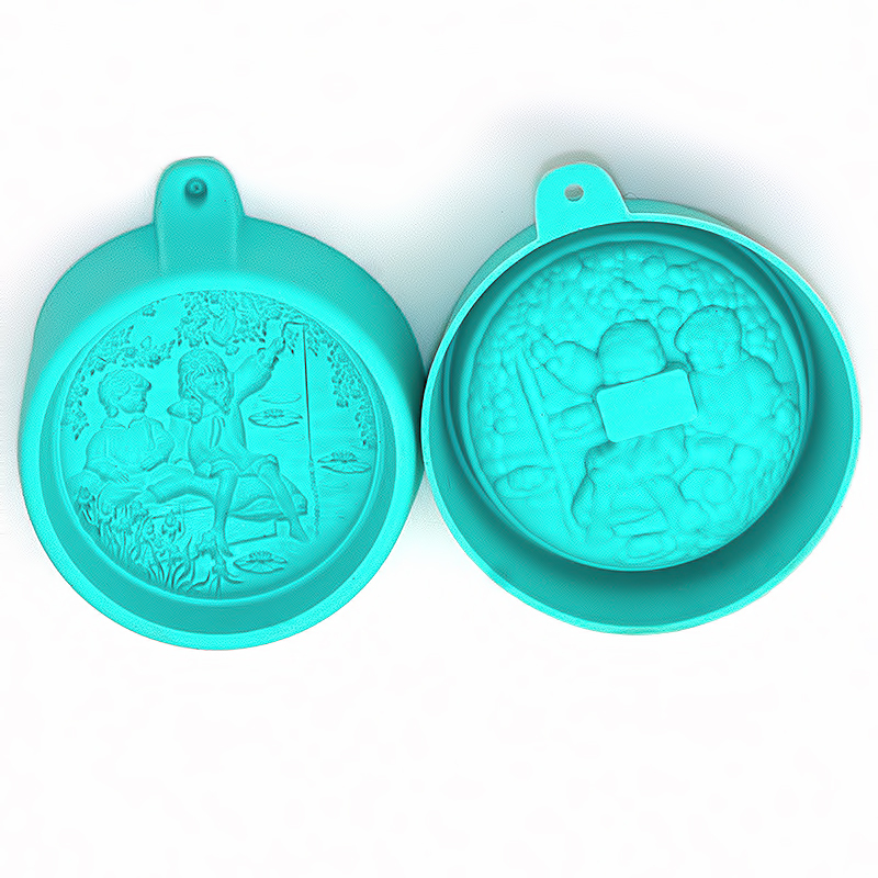 013 Форма для мыла ActivSoap №02 силикон "Свидание на берегу" Выдумщики 