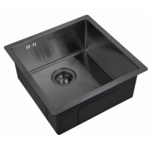 Zorg INOX-PVD 4444 GRAFIT Мойка кухонная прямоугольная Zorg