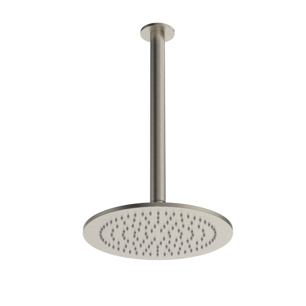 Graffio Круглая лейка душа Ø 240 мм с потолочным держателем 300 мм. GY812  - Вид №1