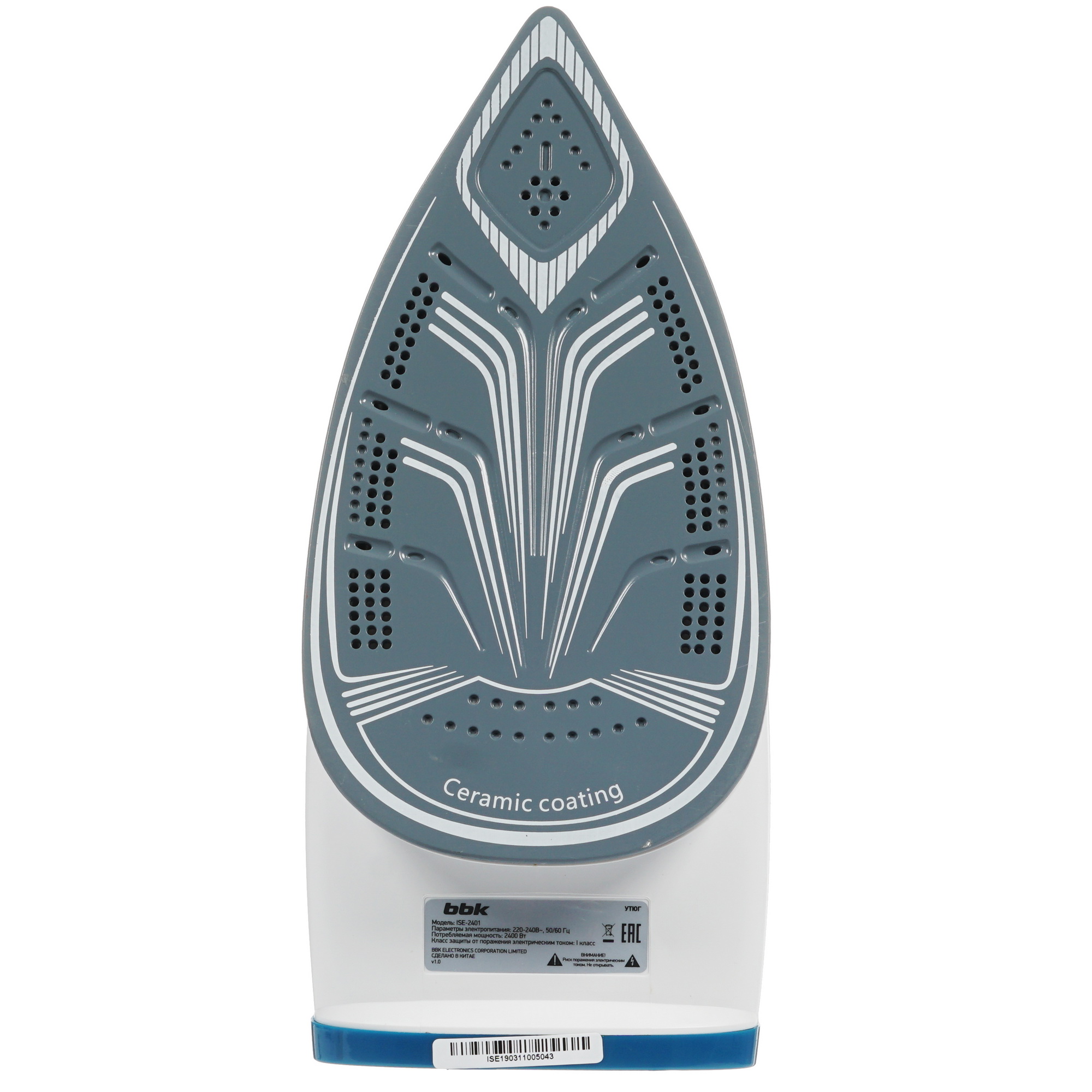 8151649 Утюг BBK ISE-2401 зеленый STDN-0052753 - Вид №3