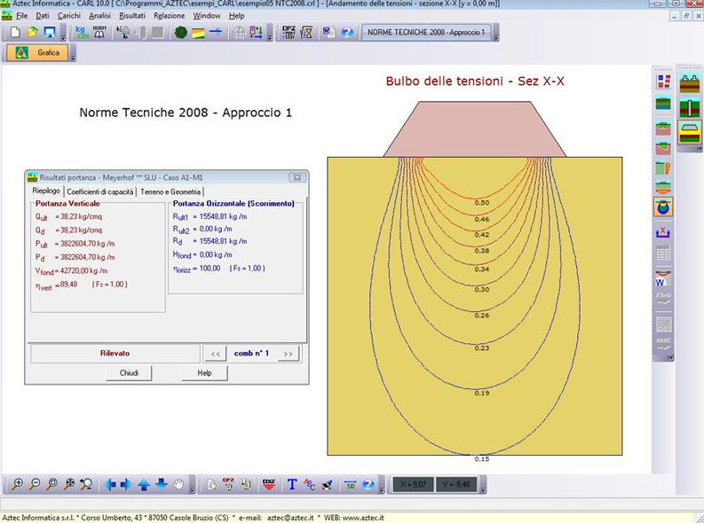 Aztec Informatica Расчет поверхностных оснований sun-id-1433333 - Вид №2