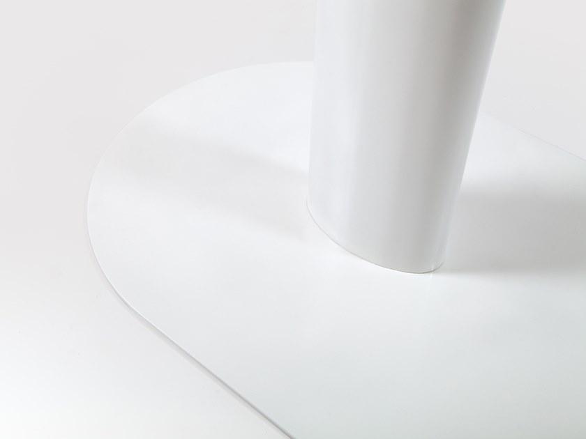 Liqui Contracts Высокий овальный стол из стали и дерева Georgie sun-id-1464490 - Вид №3