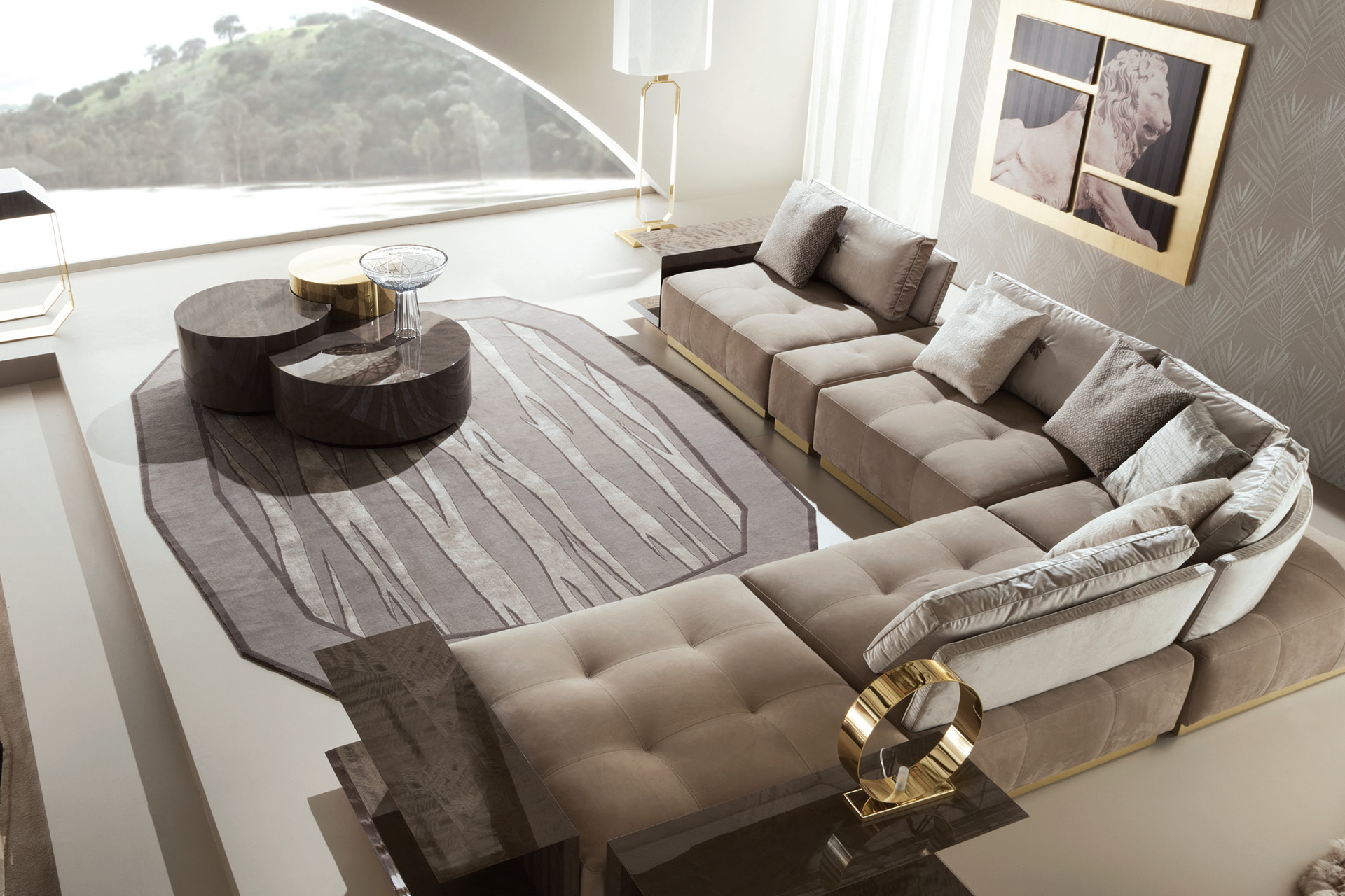 590/40 Infinity тройной коктейльный стол - giorgio collection - Вид №2