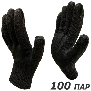 91096024 Перчатки хлопковые Master-Pro Антрацит 3010-ANT-100 размер 9/L, 10 шт STLM-1510016