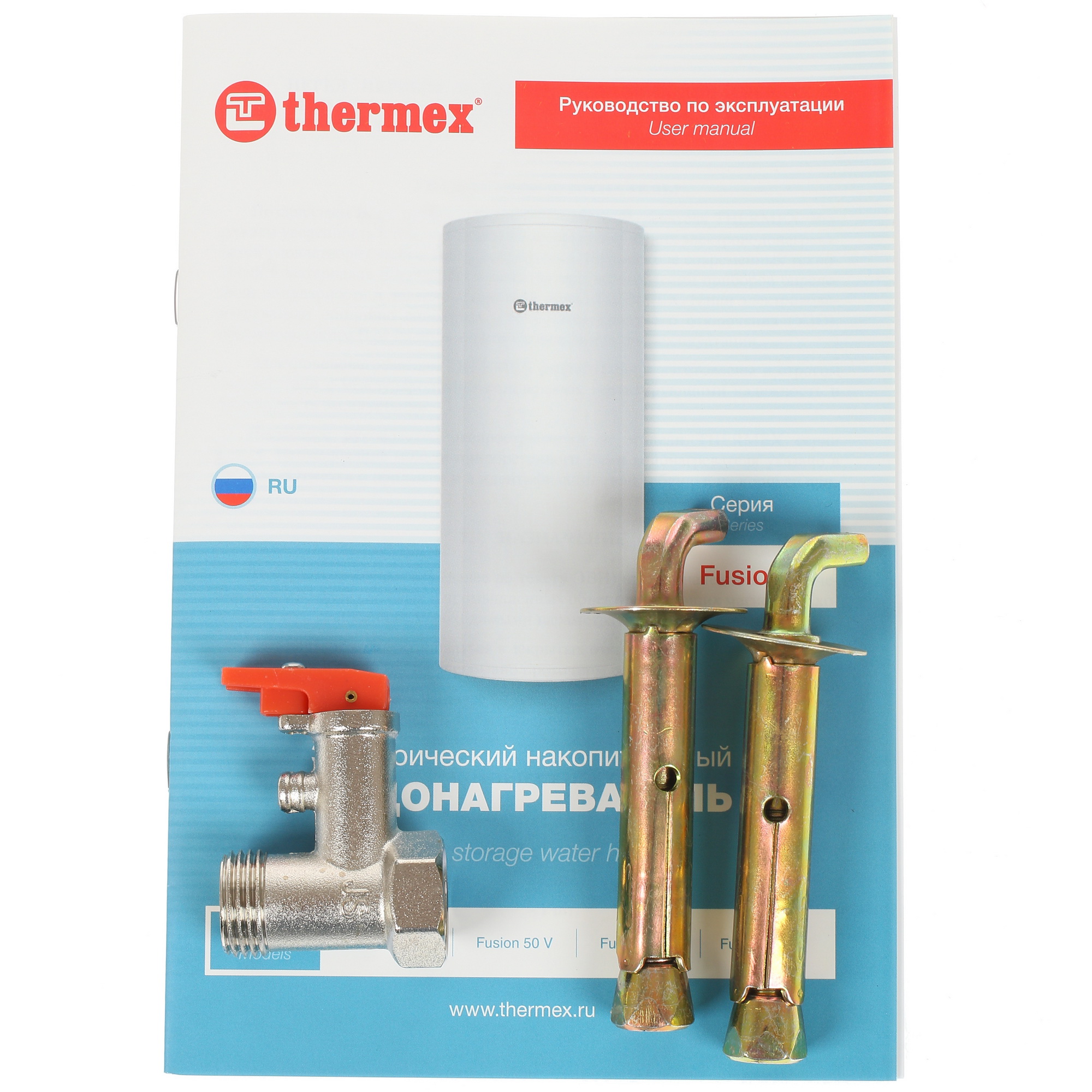 1233635 Водонагреватель электрический Thermex Fusion 50V STDN-0110250 - Вид №7