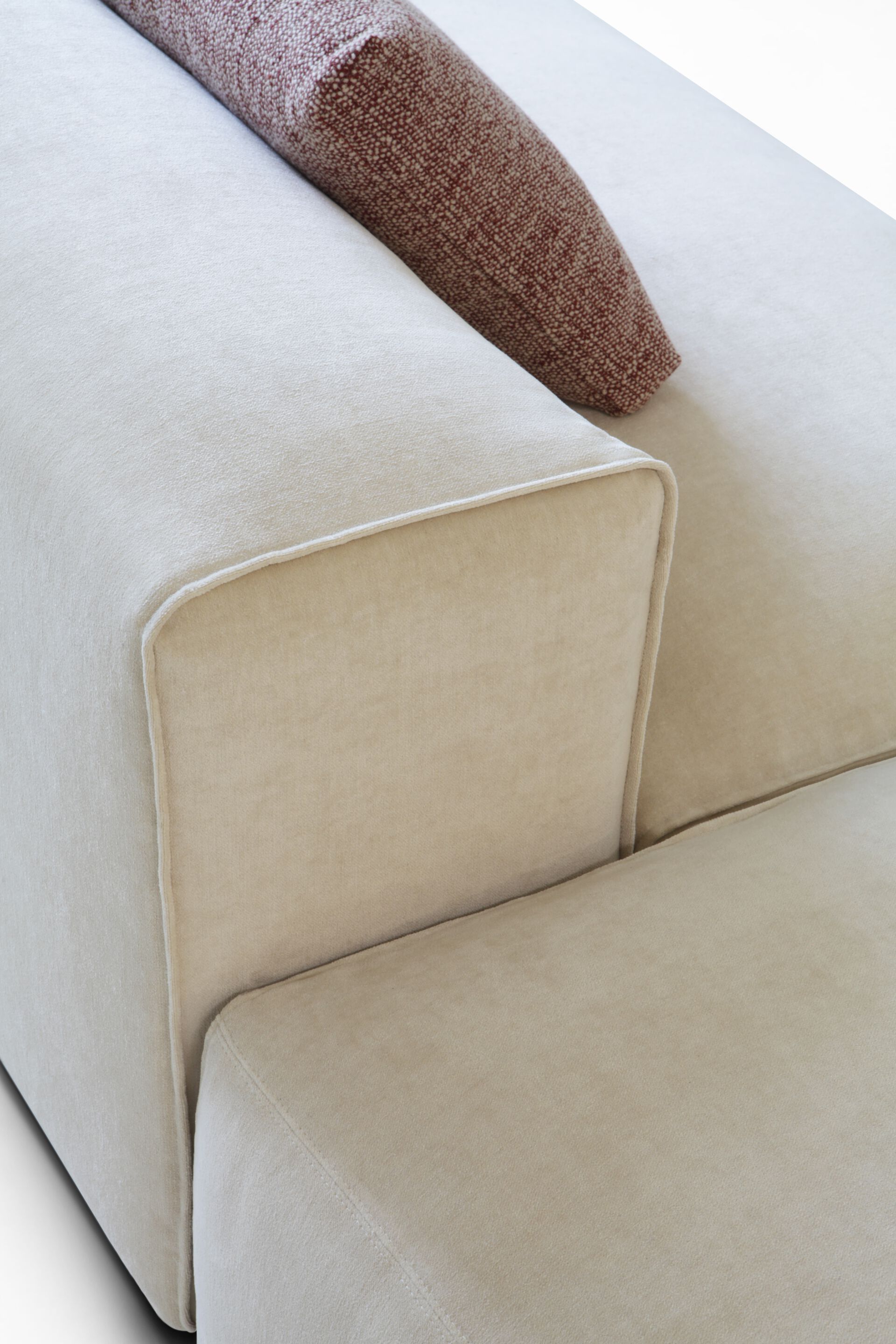 Кожаный модульный диван Porro CARGO ARCH-00008918 - Вид №1