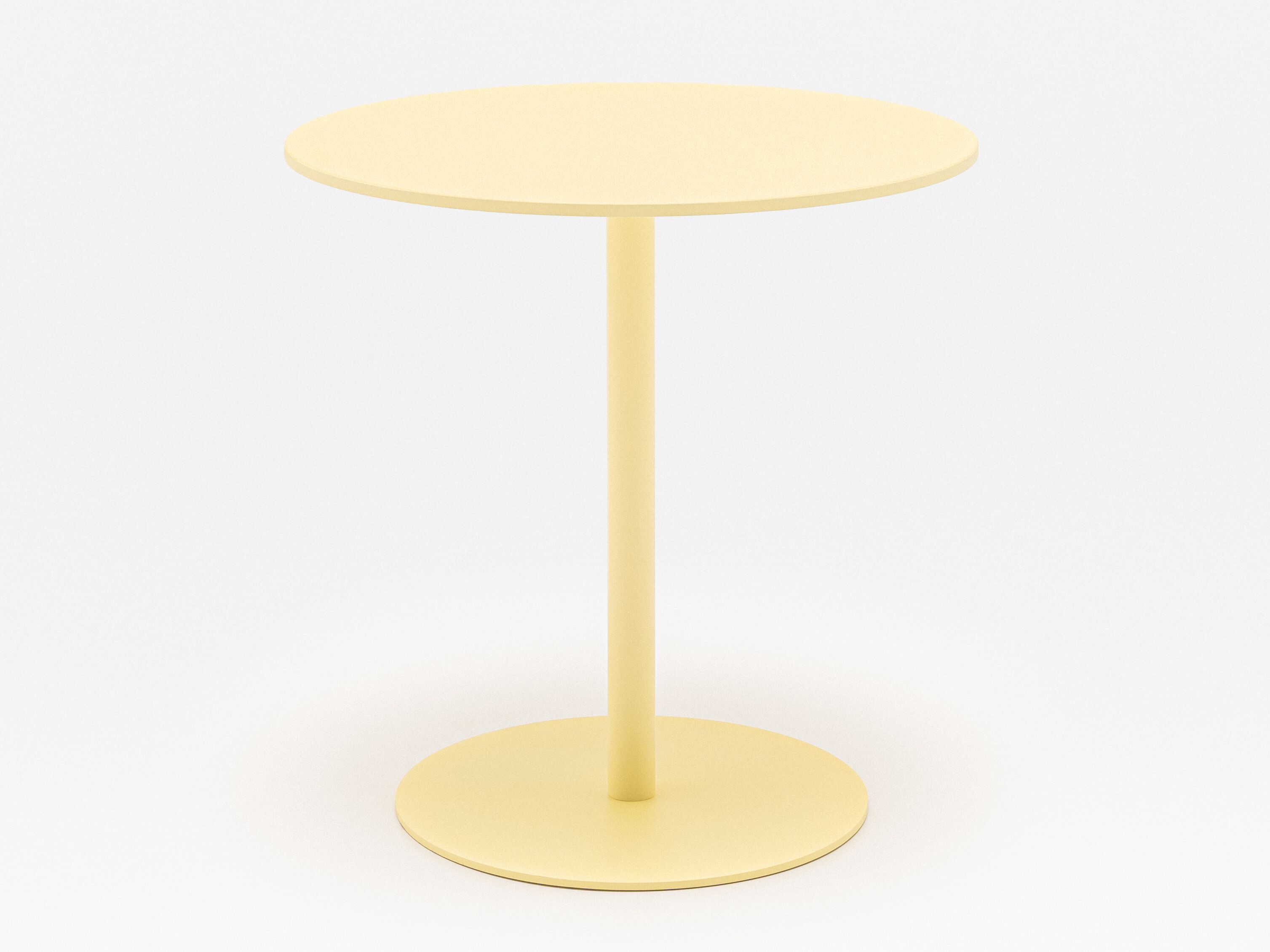 Круглый журнальный столик из оцинкованной стали MDD BOLT ARCH-00046129