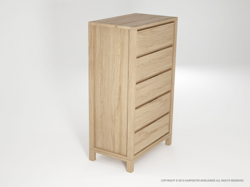 130_314 Комод с 5 ящиками Karpenter Solid - Вид №1