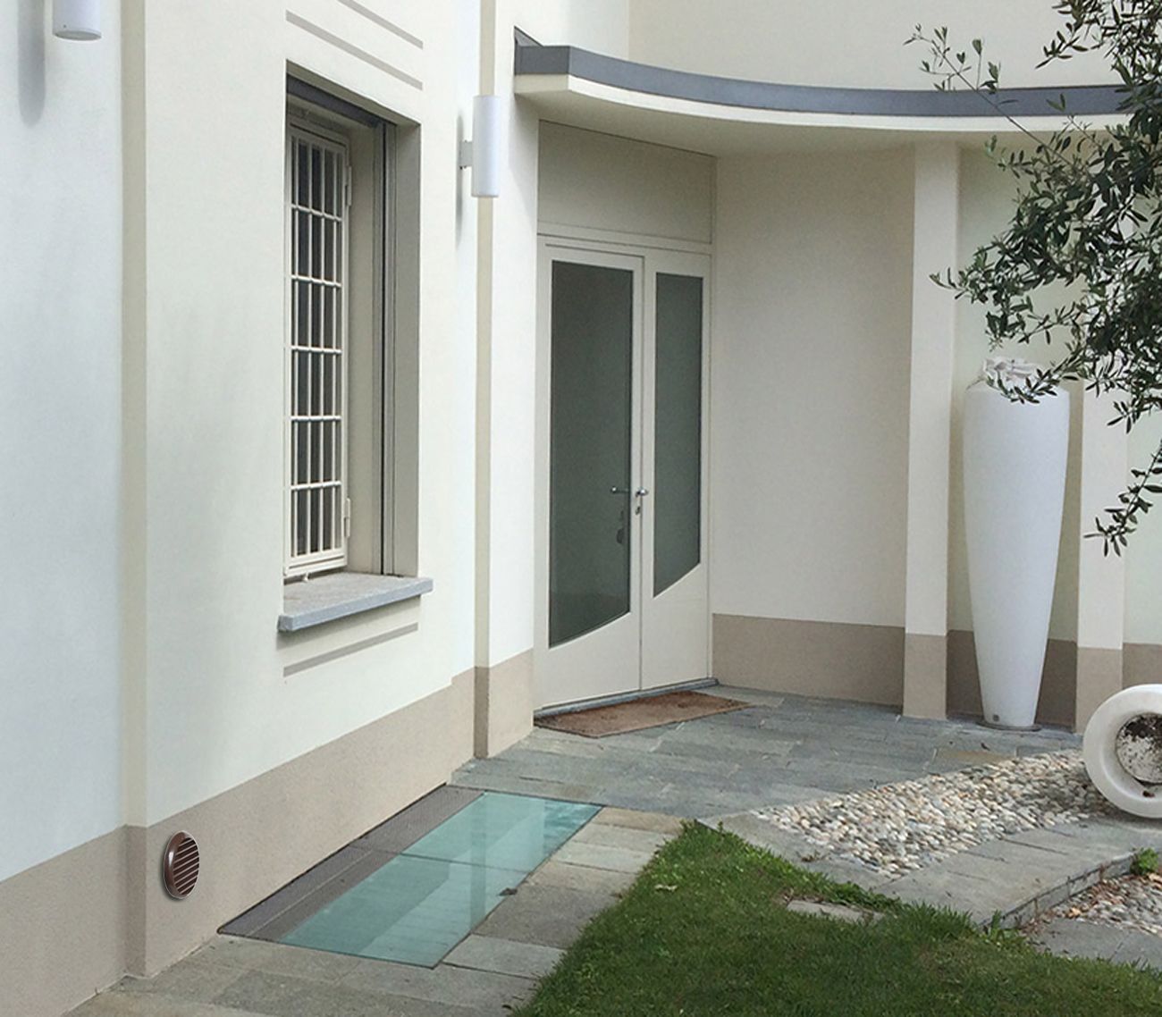 Круглая вентиляционная решетка ABS First Corporation вентиляция ARCH-00103619 - Вид №2