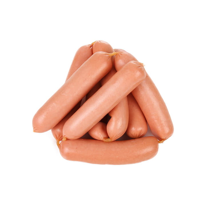 Сосиски молочные мясные высший сорт Santreyd 20287